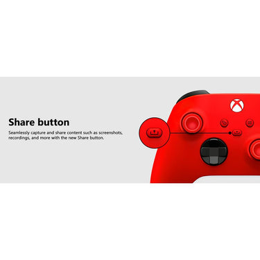 Microsoft Xbox Wireless Pulse Red Gaming Controller