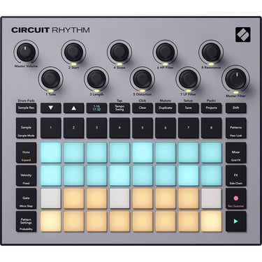 Novation Circuit Rhythm Sampler and Groovebox with 8 Sample Tracks and Sequencer