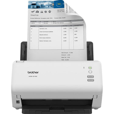 Brother High-Speed Desktop Scanner in White - ADS3100