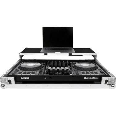 Headliner Flight Case for Pioneer DDJ-FLX10 with Laptop Platform and Wheels