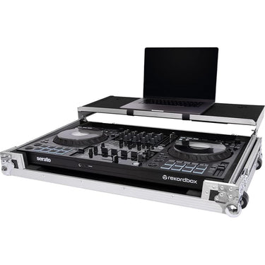 Headliner Flight Case for Pioneer DDJ-FLX10 with Laptop Platform and Wheels