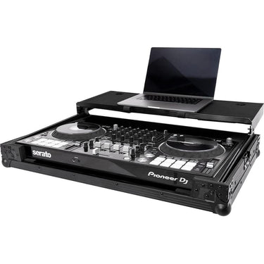 Headliner Pitch Black Flight Case for Pioneer DDJ-FLX10 with Laptop Platform