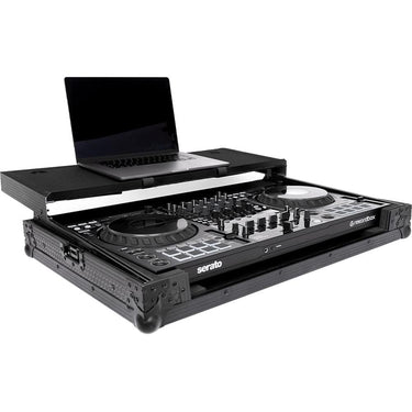 Headliner Pitch Black Flight Case for Pioneer DDJ-FLX10 with Laptop Platform