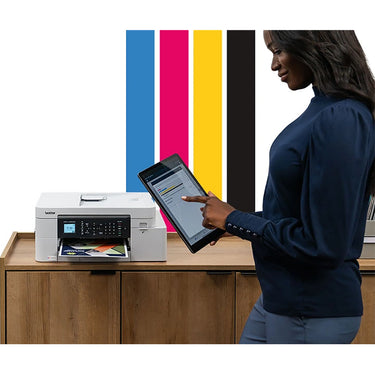 Brother INKvestment MFC-J4355DW Wireless All-in-One Inkjet Printer w 1.8" Color Display