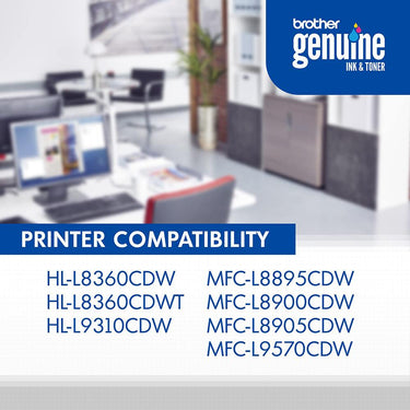 Brother Super High-yield Toner Cartridge, Cyan, Yields approx. 6,500 pages
