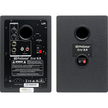 PreSonus Eris 3.5 Powered Active Near Field Studio Monitors, Pair