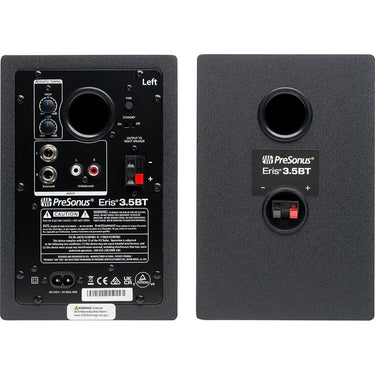 PreSonus Eris 3.5BT Powered Near Field Bluetooth Studio Monitors, Pair