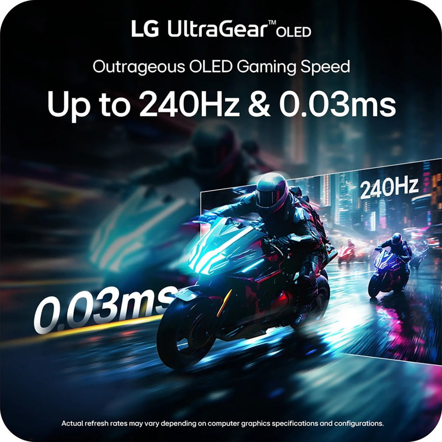 LG 39 Inch UltraGear OLED WQHD 240Hz 0.03ms 800R Curved Gaming Monitor