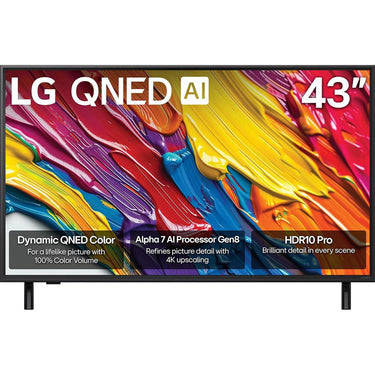 LG 43 inch Class QNED AI 4K QNED82A Series Smart TV (2025)