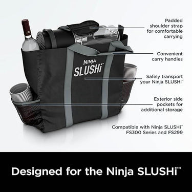 Ninja XSKTRVLBAGQ SLUSHi Travel Party Tote, Black