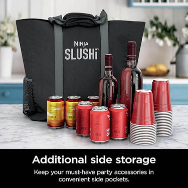 Ninja XSKTRVLBAGQ SLUSHi Travel Party Tote, Black