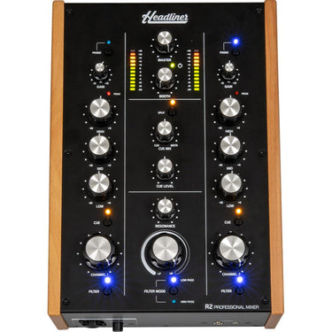 Headliner R2 2-Channel Rotary DJ Mixer (HL90100)