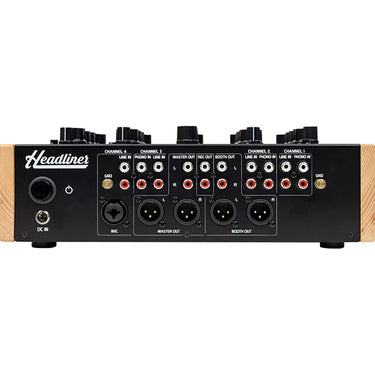 Headliner R4 4-Channel Rotary DJ Mixer (HL90120)