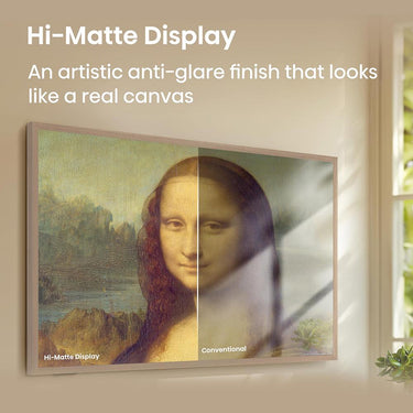 Hisense 55 In QLED S7/S75N CanvasTV Anti-Glare Panel Google Smart TV (2024) Refurbished