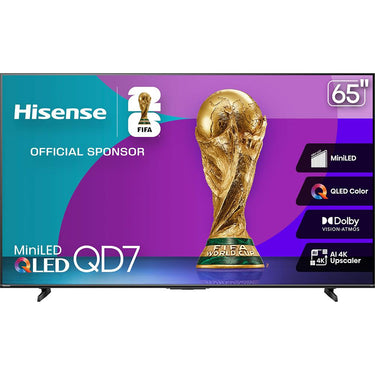 Hisense 65" QD7 Series MiniLED ULED 4K Smart Fire TV - Refurbished