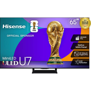 Hisense 65" U7 Series MiniLED ULED 4K Smart Google TV - Refurbished