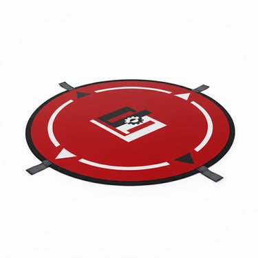 Deco Gear Drone Landing Pad 29.5" Double-Sided, Reflective, Ground Spokes & Carrying Case