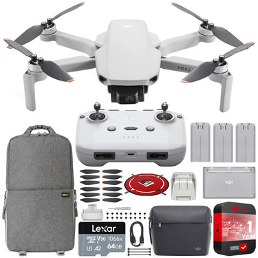 DJI Mini 2 SE Drone Fly More Combo Kit with RC-N1 Remote + Pro Accessories Bundle