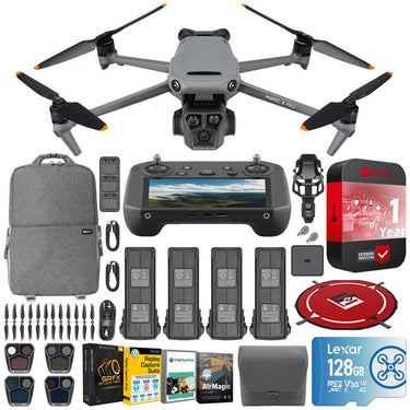 DJI Mavic 3 Pro Drone Hasselblad Camera Fly More Combo 4 Battery + RC Pro Bundle