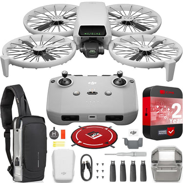DJI Flip Drone Quadcopter 4K UHD Video Kit with RC-N3 Remote + Accessory Bundle
