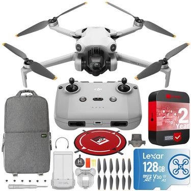 DJI Mini 4 Pro Drone Quadcopter 4K HDR Video Kit with RC-N2 Remote +Accessory Bundle