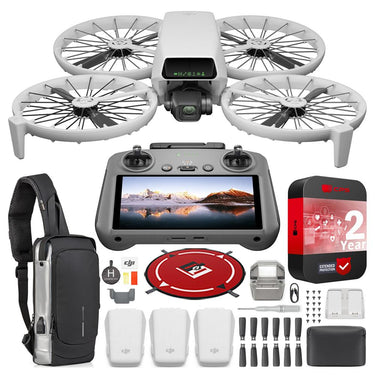 DJI Flip Drone Fly More Combo 4K UHD Quadcopter with RC 2 Remote + Accessory Bundle