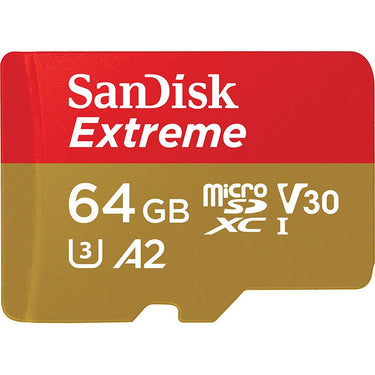Sandisk Extreme microSD UHS-I Memory Card - 64GB