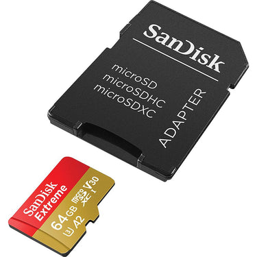 Sandisk Extreme microSD UHS-I Memory Card - 64GB