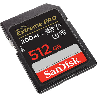Sandisk Extreme PRO SD UHS-I Memory Card, - V30 - 512GB