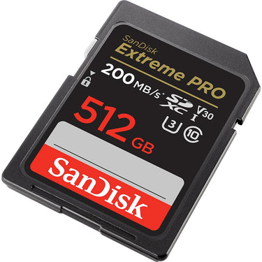 Sandisk Extreme PRO SD UHS-I Memory Card, - V30 - 512GB