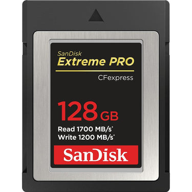 Sandisk 128GB Extreme PRO CFexpress Card Type B - SDCFE-128G-GN4NN