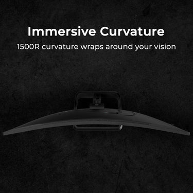 Deco Gear 34" Ultrawide Curved Gaming Monitor, 3440x1440, 180Hz, 1ms, HDR, Adaptive Sync