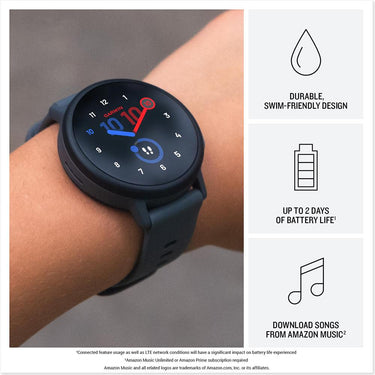 Garmin Bounce 2 Kids Smartwatch with Calling Light Purple+2 Year Warranty Bundle