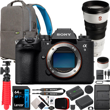 Sony Alpha 9 III Full Frame Mirrorless Camera + 300mm F2.8 GM OSS Lens Bundle