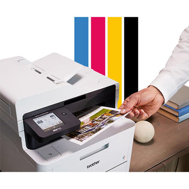 Brother Digital Color All-in-One Laser Printer with Standard-Yield Toner 4 Pack