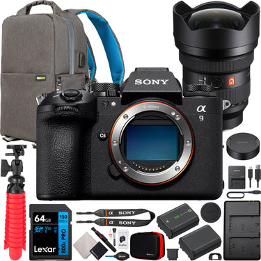 Sony Alpha 9 III Full Frame Mirrorless Camera ILCE-9M3 + 12-24mm F2.8 GM Lens Bundle