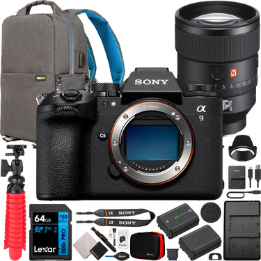 Sony Alpha 9 III Full Frame Mirrorless Camera ILCE-9M3 + 135mm F1.8 GM Lens Bundle
