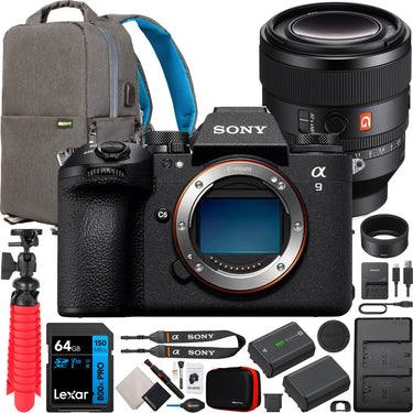 Sony Alpha 9 III Full Frame Mirrorless Camera ILCE-9M3 + 50mm F1.2 GM Lens Bundle