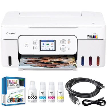 Canon PIXMA G3290 Wireless MegaTank All-In-One Inkjet Printer, Copy, Scanner Bundle