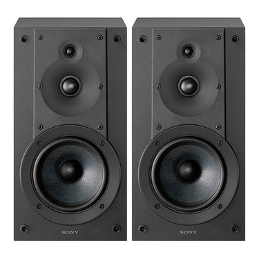 Sony 3-Way 3-Driver Hi-res Bookshelf Speakers (Pair) 2025 w/ 1 YR Warranty Bundle