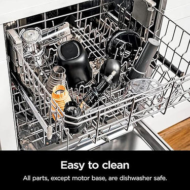 Ninja JC101 Cold Press Pro Compact Powerful Slow Juicer, Black - Refurbished