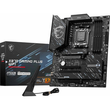 MSI X870 Gaming Plus WiFi Motherboard - AMD AM5, DDR5, PCIe 5.0, Wi-Fi 7