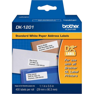 Brother Professional, Ultra Flexible Label Printer w/ Shipping Label Tape Bundle