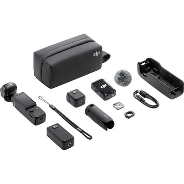 DJI Osmo Pocket 3 Creator Combo 4K 120fps Handheld 3-Axis Gimbal - Open Box