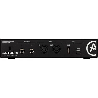 Arturia MiniFuse 2 Portable 2x Input USB-C MIDI Audio Interface Black Renewed