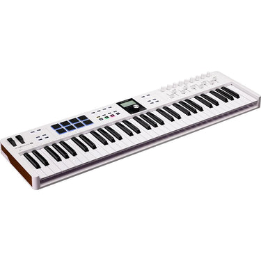 Arturia KeyLab Essential Mk3 61-Key USB MIDI Controller Keyboard, White - Refurbished