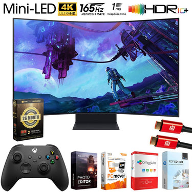 Samsung Odyssey Ark 2 55" 4K Mini-LED Curved Monitor +Controller +26 Months Protection