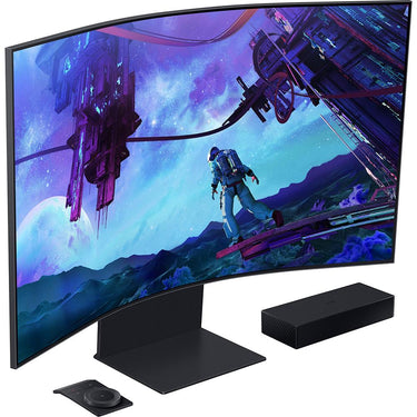 Samsung Odyssey Ark 2 55" 4K Mini-LED Curved Monitor +Controller +26 Months Protection