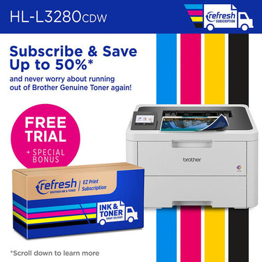 Brother HLL3280CDW Laser Printer + 26 Months Protection Bundle