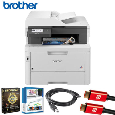 Brother MFCL3780CDW Digital Color All-in-One Laser Printer + 26 Months Protection Bundle